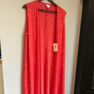 Lularoe Joy.  Size L.  Blended Red Color. NWT.